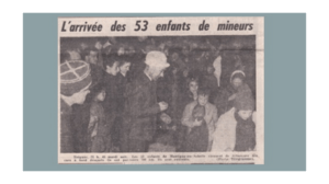 Les enfants des mineurs de Montigny à Trégunc