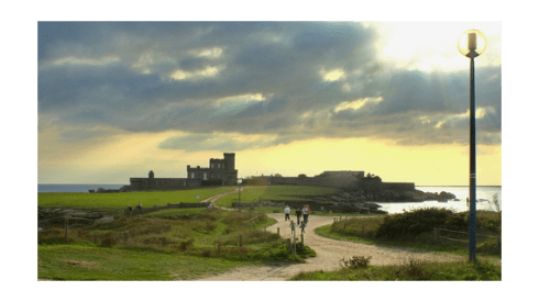 La pointe de Trévignon et son château