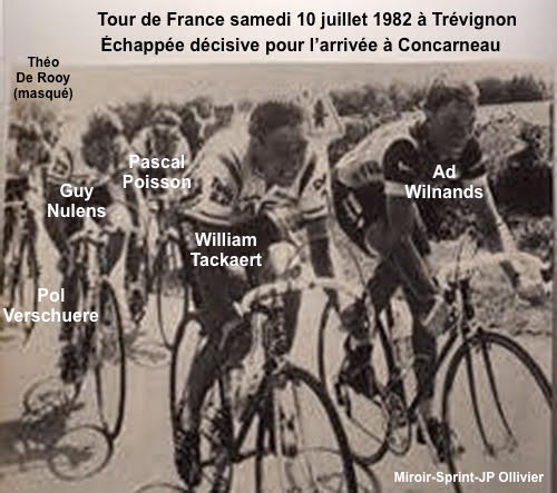 Le Tour de France à Trévignon en 1982
