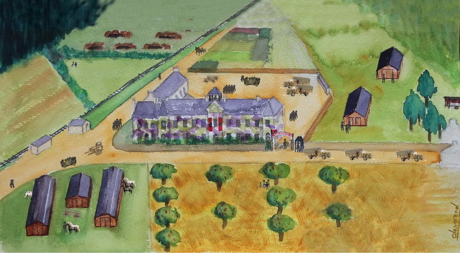 Ecole publique de filles des Trégunc occupées par l'armée allemande ( 1940-1944)