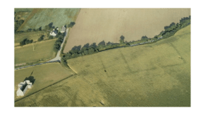 Archéologie vue du ciel à Trégunc