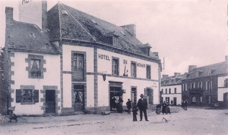 Hôtel du Menhir à Trégunc, puis plus tard charcuterie Guillou.