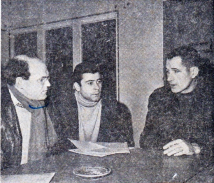 Maurice Tanguy, Daniel Kerlan et Paul Goalabré