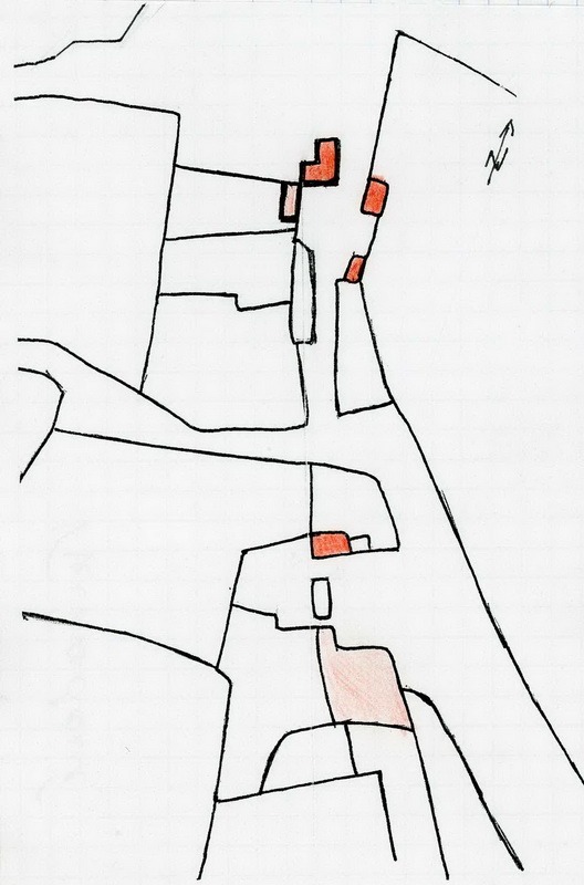 Kermadoué d'après le cadastre de 1808