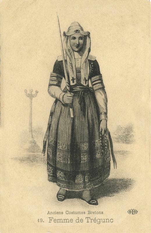 Ancien costume breton au XVIIe siècle