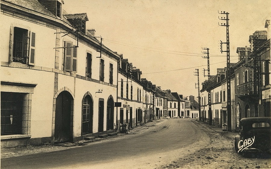 Rue de Pont-Aven à Trégunc