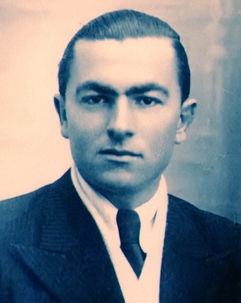 Portrait de Marcel Michelet tué par les allemands au bourg de Trégunc le 23 mai 1944, à l'âge de 24 ans