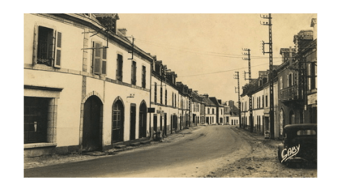 Rue de Pont-Aven à Trégunc