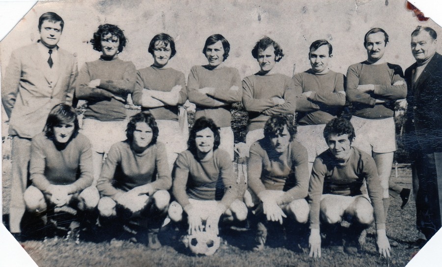 L’équipe de L’UST en 1971.