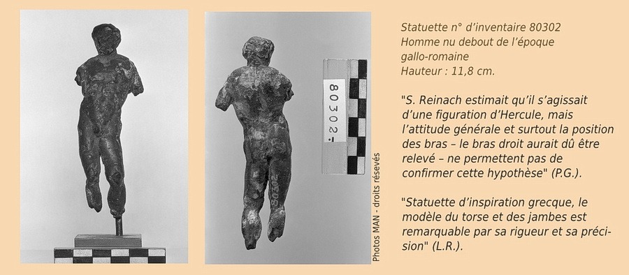 statuettes en bronze datant de l’époque gallo-romaine ou d’une époque plus ancienne ont été découvertes à Trégunc