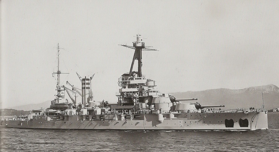 Le cuirassé La Bretagne